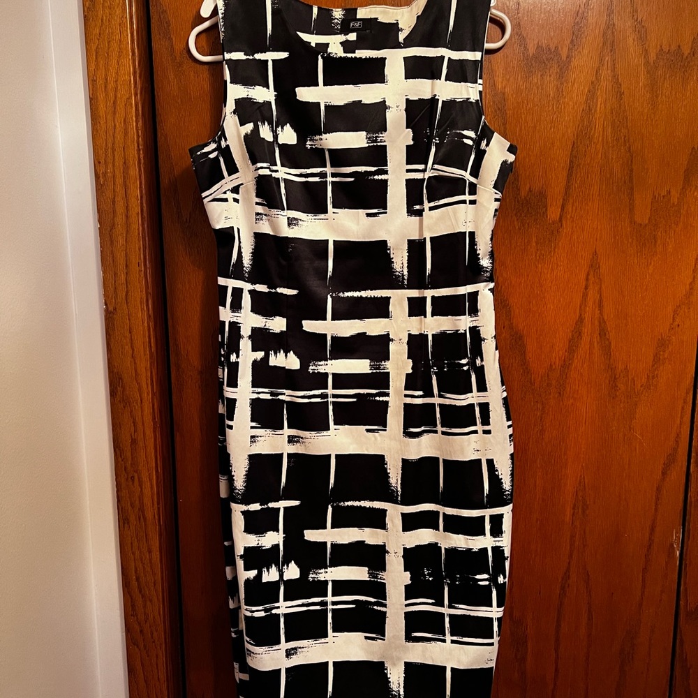 Coctail Dress Black and white colors